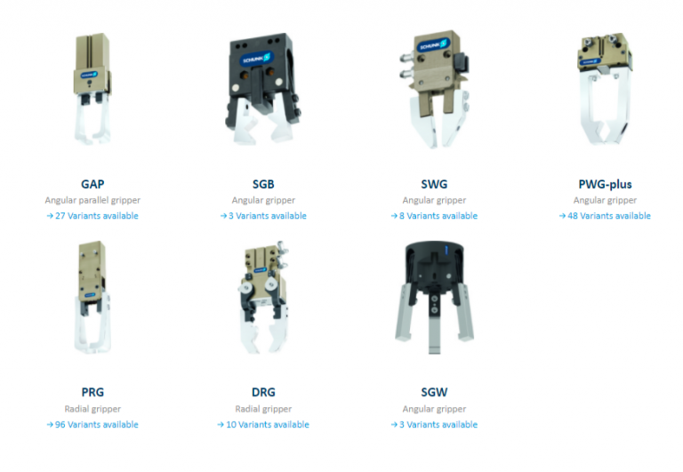 SCHUNK Angular gripper PBA Systems The Future of Precision Robotics